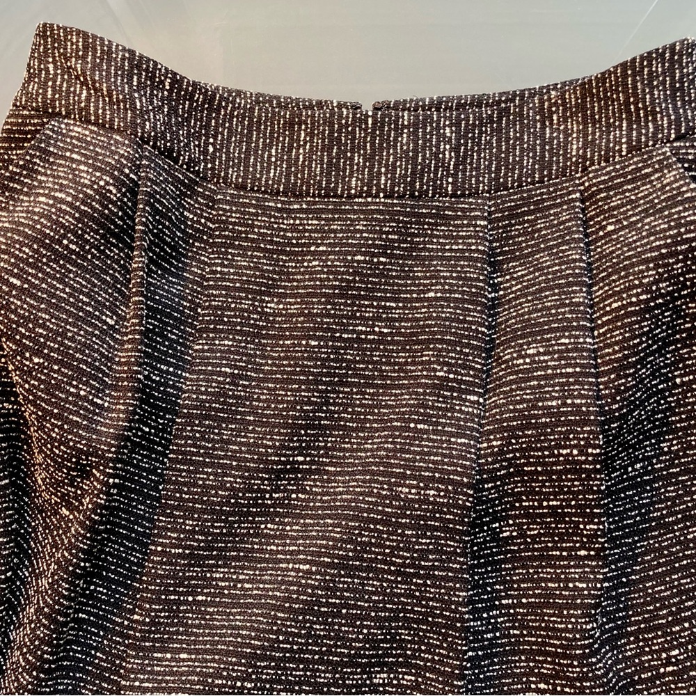 Halogen Black and White Textured A-Line Skirt - Picture 10 of 16